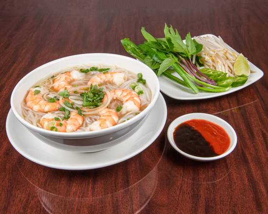 Order Shrimp Noodle Soup (Pho Tom) food online from Vn Pho store, Hartford on bringmethat.com