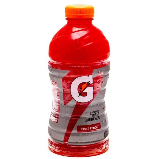 Order Gatorade Thirst Quencher Fruit Punch food online from Exxon Food Mart store, Port Huron on bringmethat.com