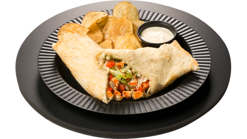 Order Buffalo Chicken Wrap food online from Pizza Ranch store, Verona on bringmethat.com