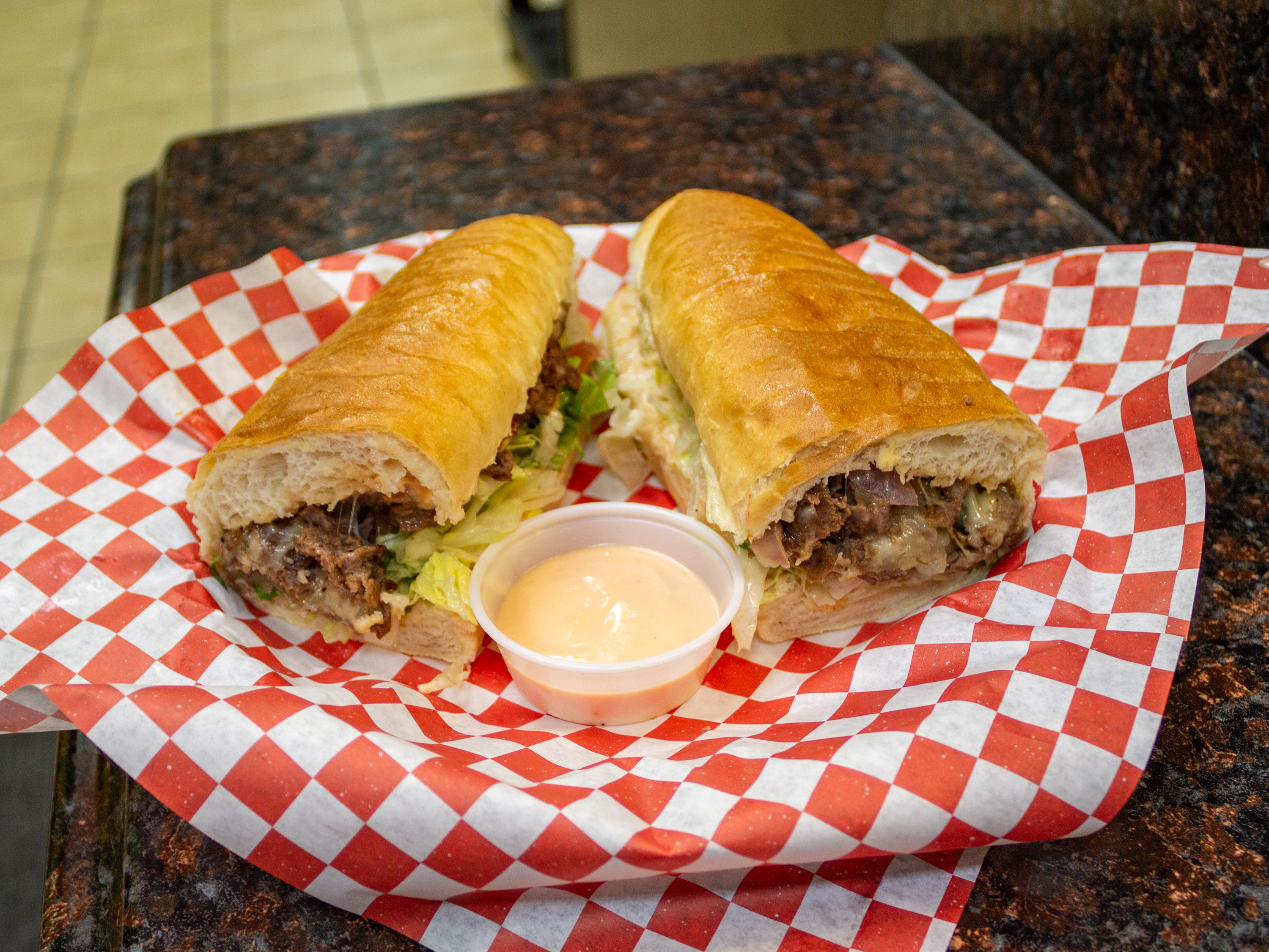 Order Philly Steak food online from buffalo halal kabab store, Getzville on bringmethat.com