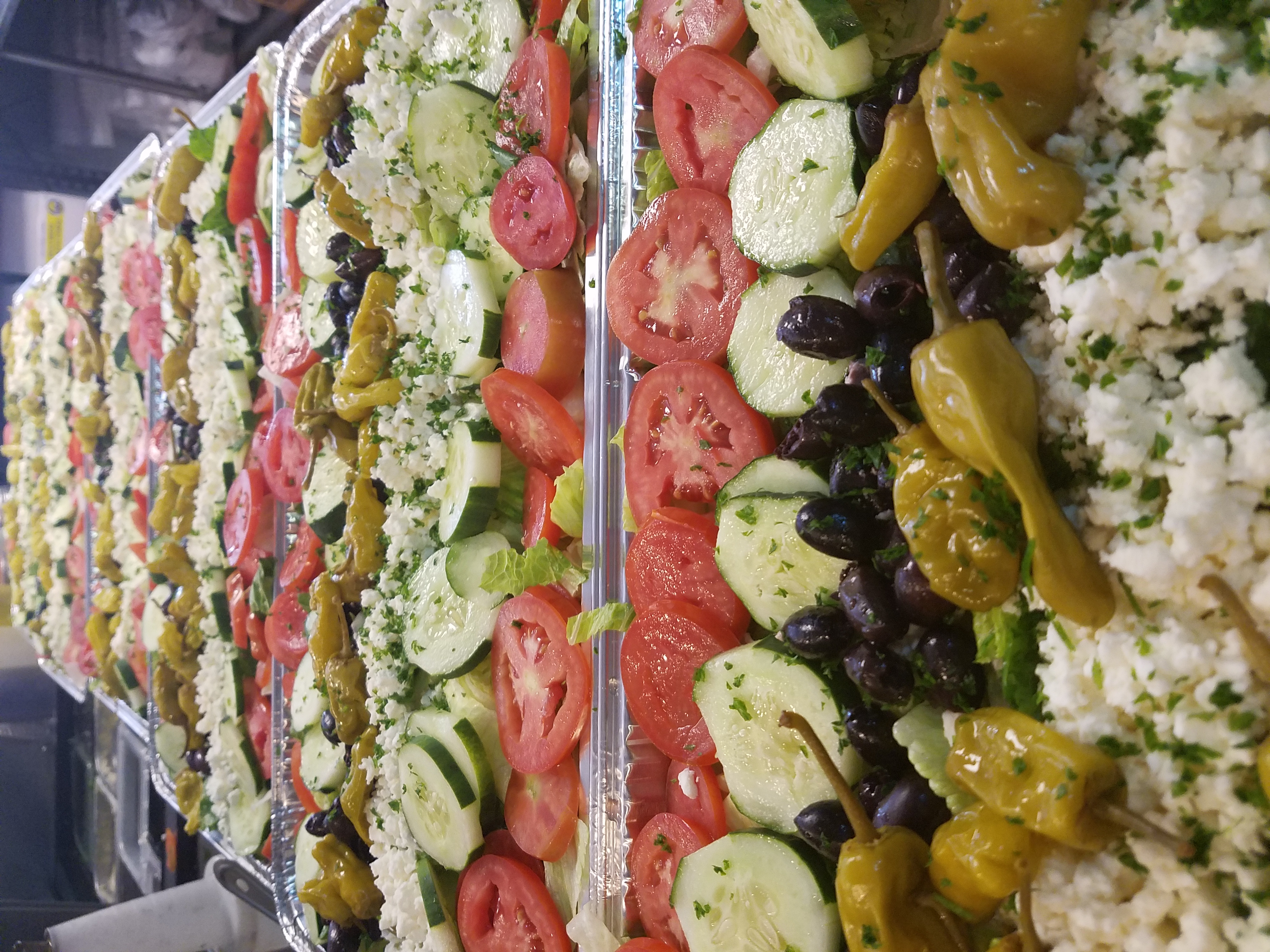 Order Greek Salad food online from Sinbad Mediterranean Grill store, Marietta on bringmethat.com