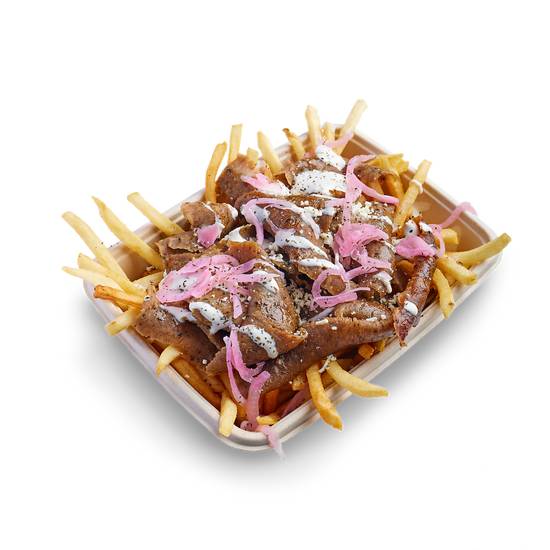 Order D-DONER FRIES food online from The Kebab Shop store, San Diego on bringmethat.com