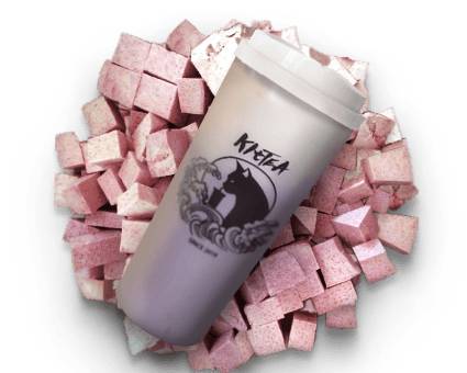 Order Taro Milk Tea food online from Kittea store, Highland Park on bringmethat.com
