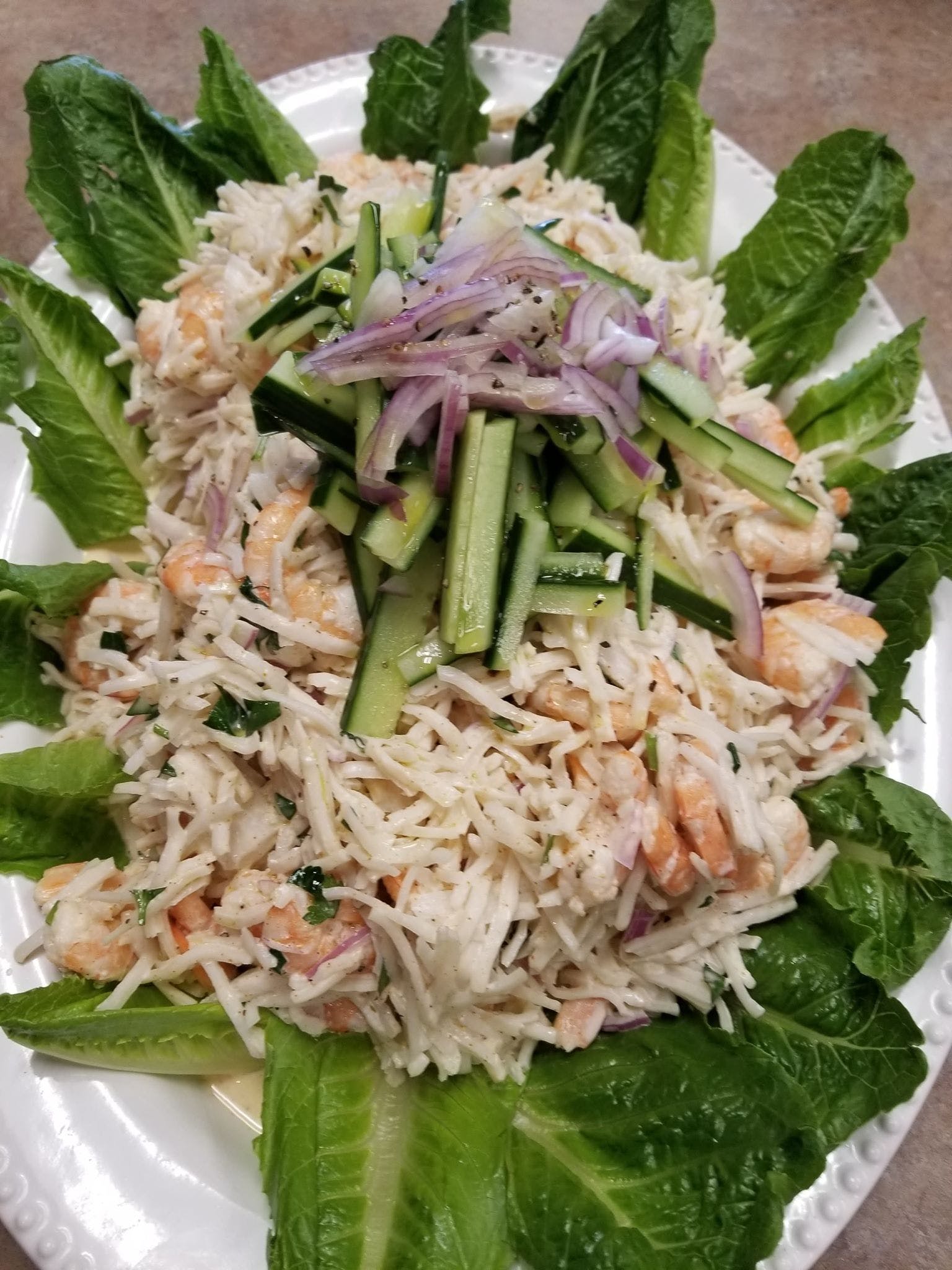 Order Seafood Salad - Salad food online from Cangiano's store, Scranton on bringmethat.com