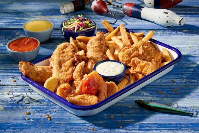 Order The Dockside Trio food online from Dockside Charlie store, Griffin on bringmethat.com