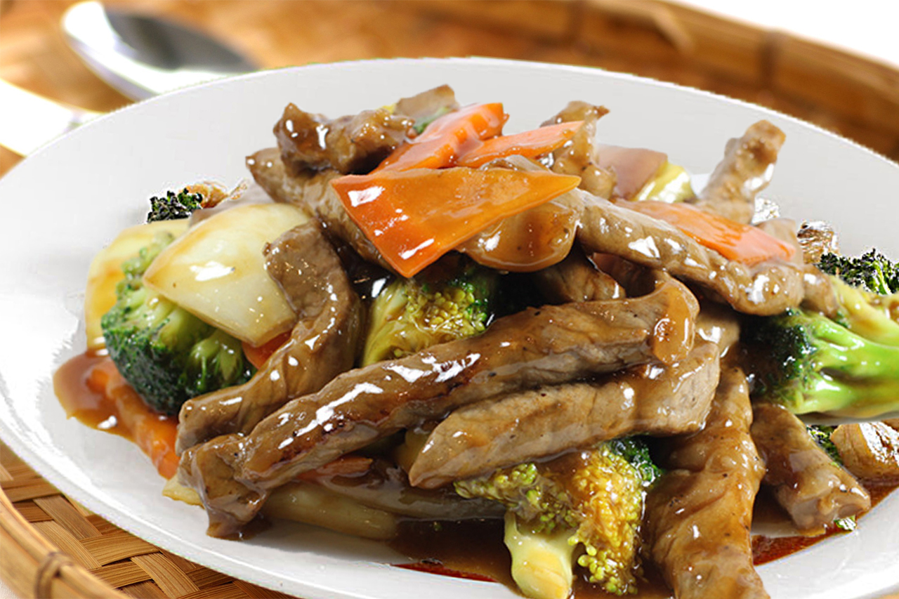 Order #63. Beef with  Mixed Vegetables food online from China Panda Restaurant store, Yukon on bringmethat.com