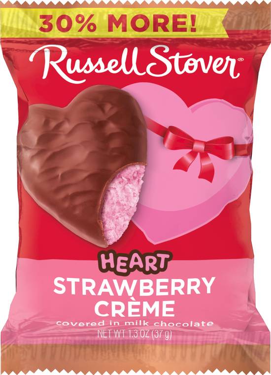 Order Russell Stover's Valentine's Day Milk Chocolate Strawberry Cr�me Heart food online from CVS store, WALKERTOWN on bringmethat.com