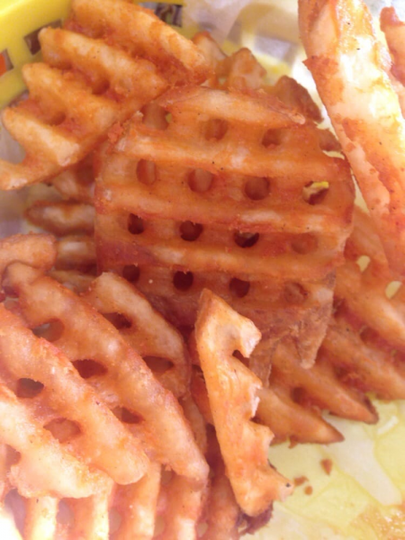 Order Basket of Waffle Fries food online from Jay's Cheesesteak store, San Francisco on bringmethat.com