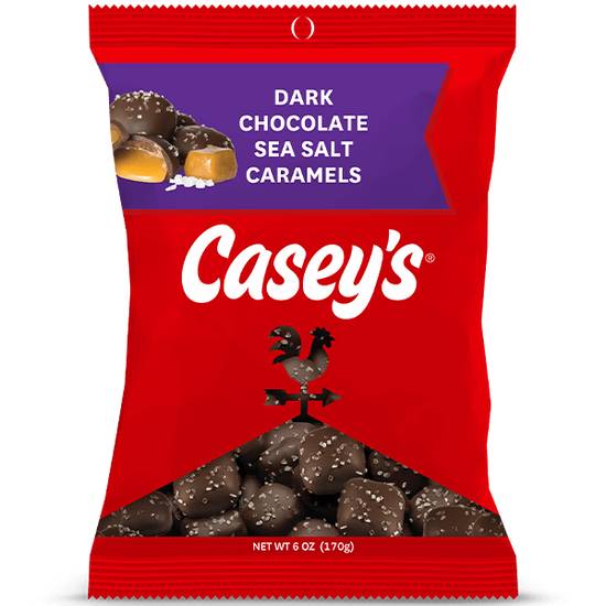 Order Casey's Dark Chocolate Sea Salt Caramels 6oz food online from Casey store, Millstadt on bringmethat.com