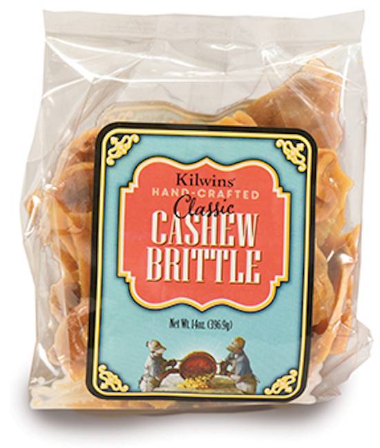Order Cashew Brittle 14 oz. food online from Kilwin store, Myrtle Beach on bringmethat.com