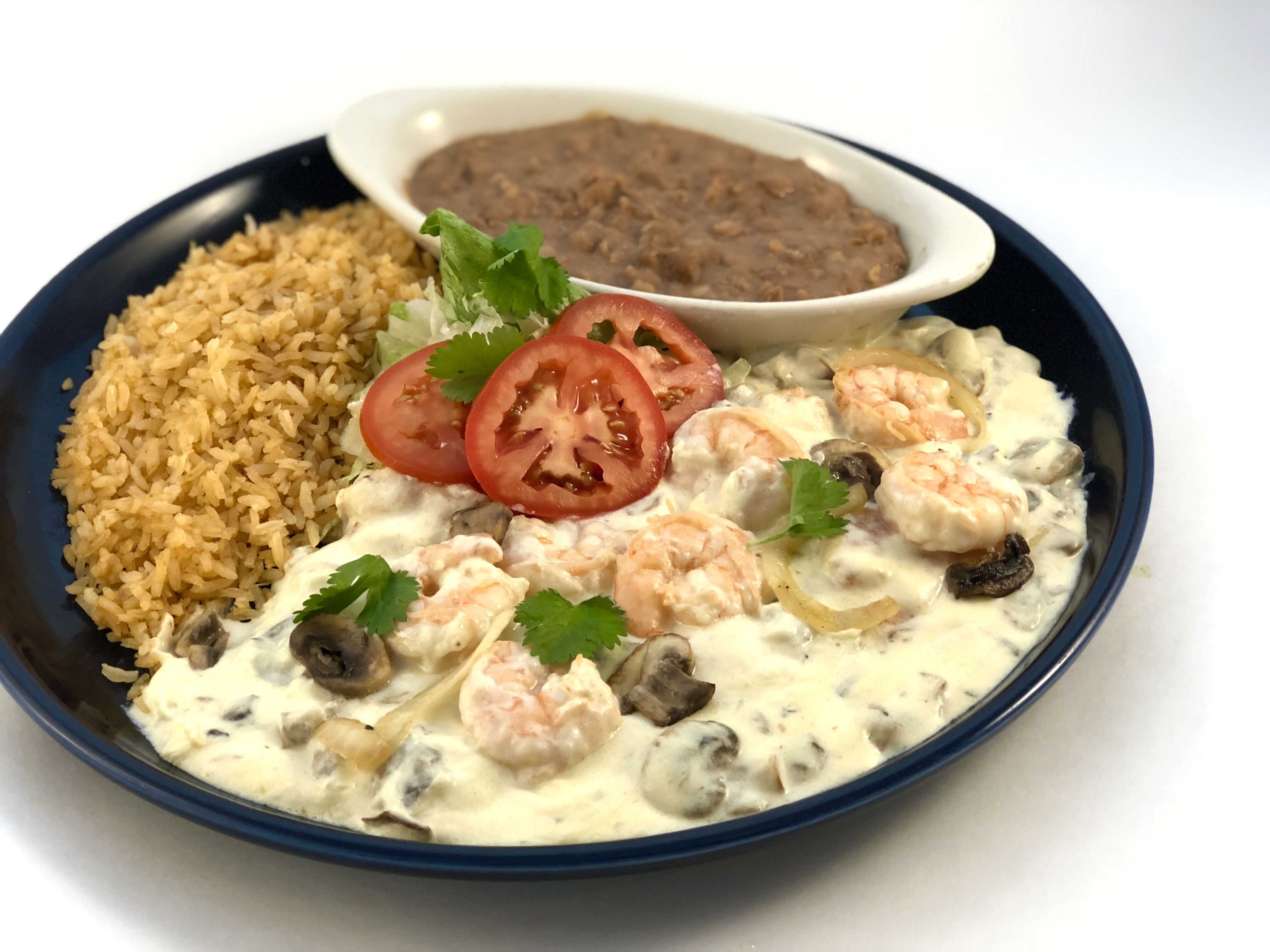 Order Camarones Con Crema food online from Fiesta Mexican Restaurant store, Kennewick on bringmethat.com