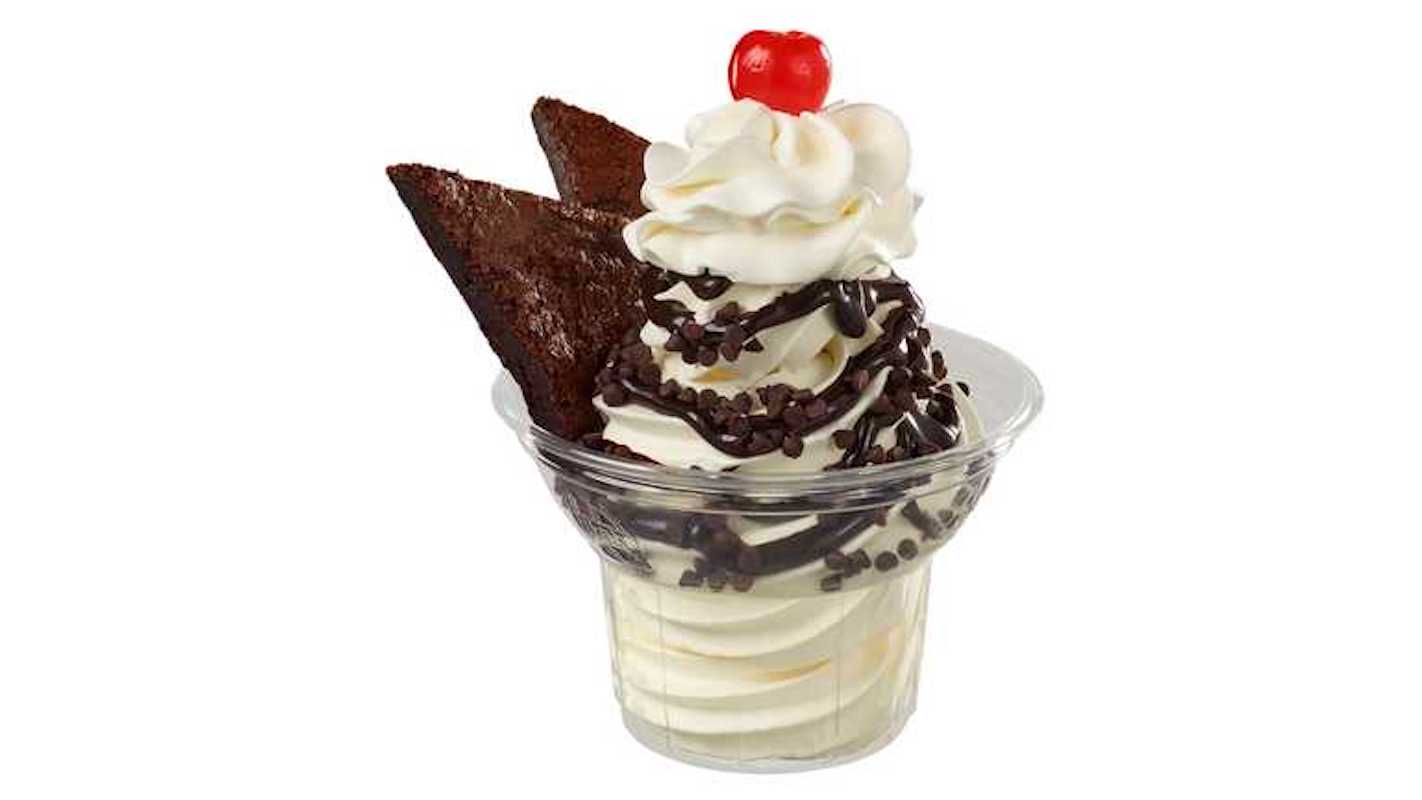 Order Brownie Sundae food online from Rita's Italian Ice store, Point Pleasant on bringmethat.com