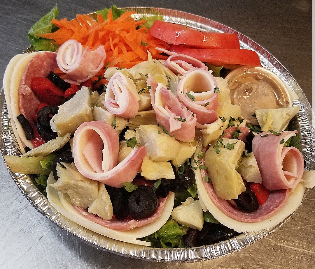 Order Cold Antipasto Salad food online from Pizza Mia store, Newburgh on bringmethat.com