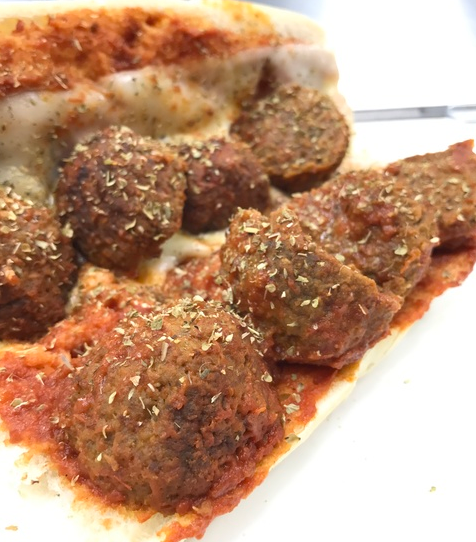 Order Meatball Parmesan Sandwich food online from Quick Stop Deli store, Perth Amboy on bringmethat.com