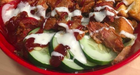 Order BBQ Salad food online from Top Dawg Tavern store, Columbia on bringmethat.com