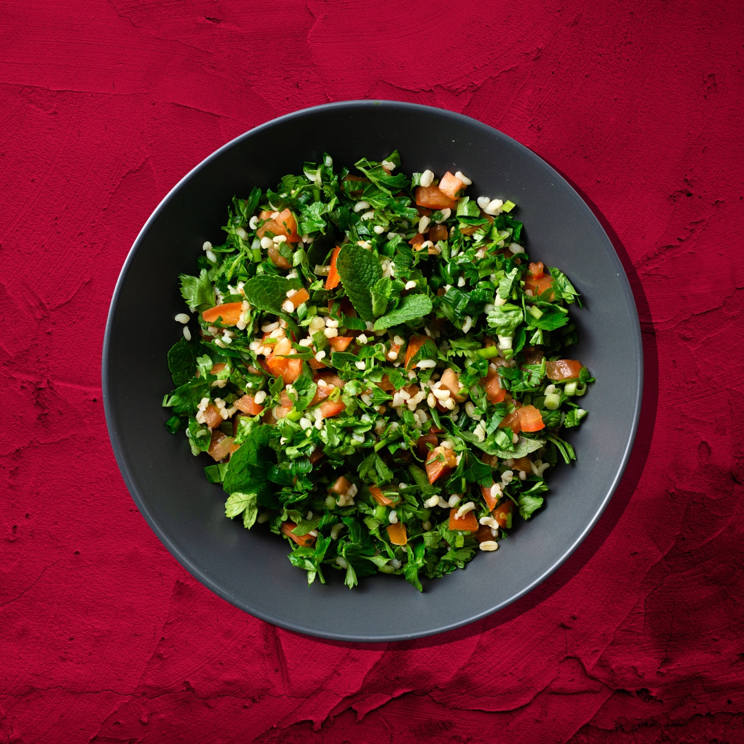 Order Tabouli salad  food online from Wraps & Apps store, Boston on bringmethat.com