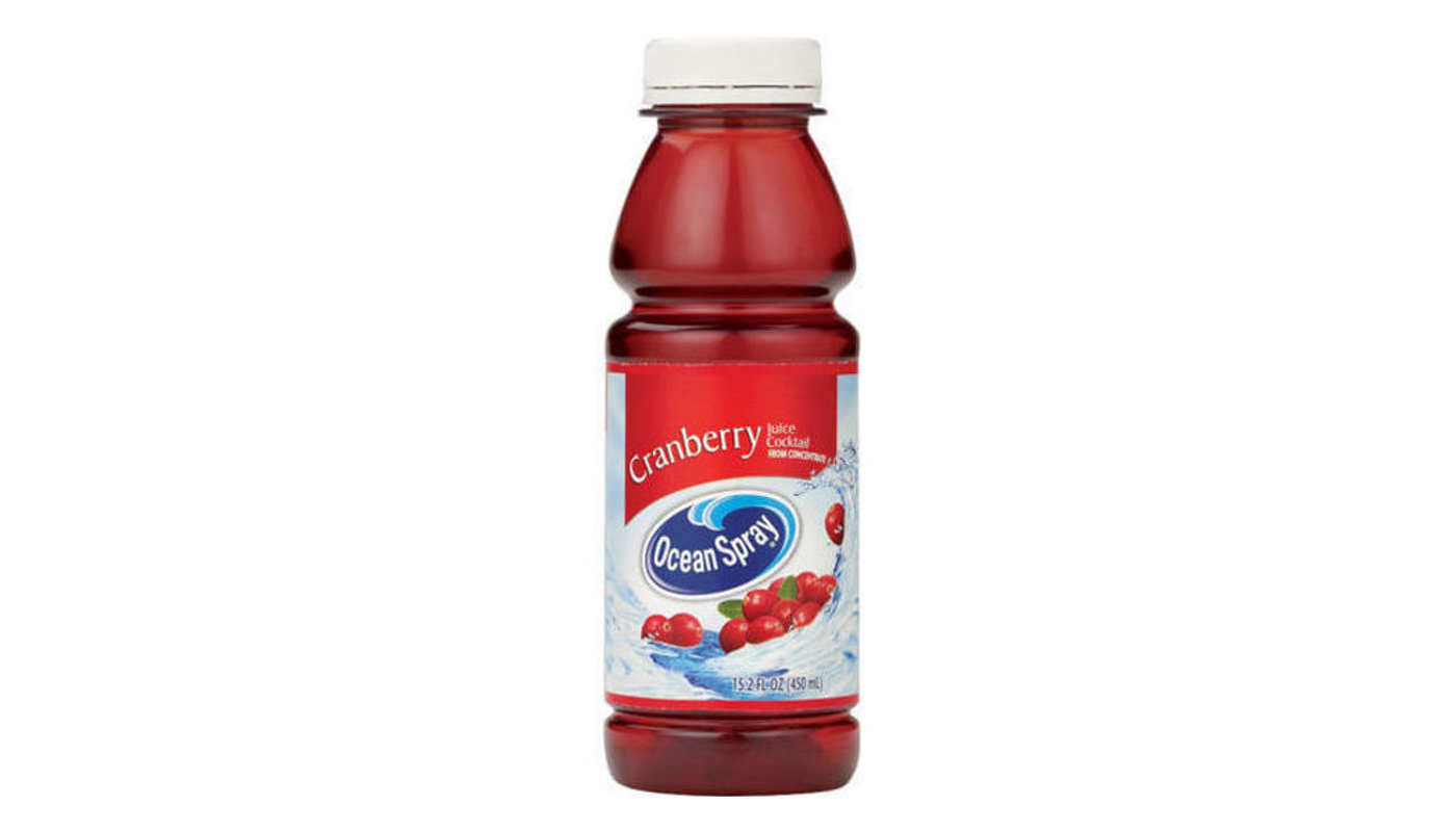 Order Ocean Spray Cranberry Cocktail Juice 32oz food online from Circus Liquor store, Los Angeles on bringmethat.com