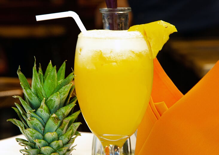Order Pineapple Juice food online from Rios Brazilian Steakhouse store, Charlotte on bringmethat.com