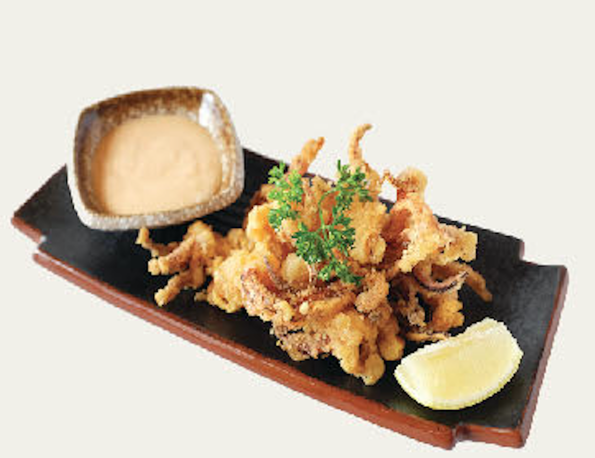 Order  Ika Kara Age (Calamari) food online from J San Ramen store, Fullerton on bringmethat.com