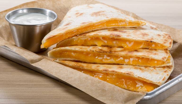 Order Triple Cheese Quesadilla food online from Wing Zone store, Alexandria on bringmethat.com