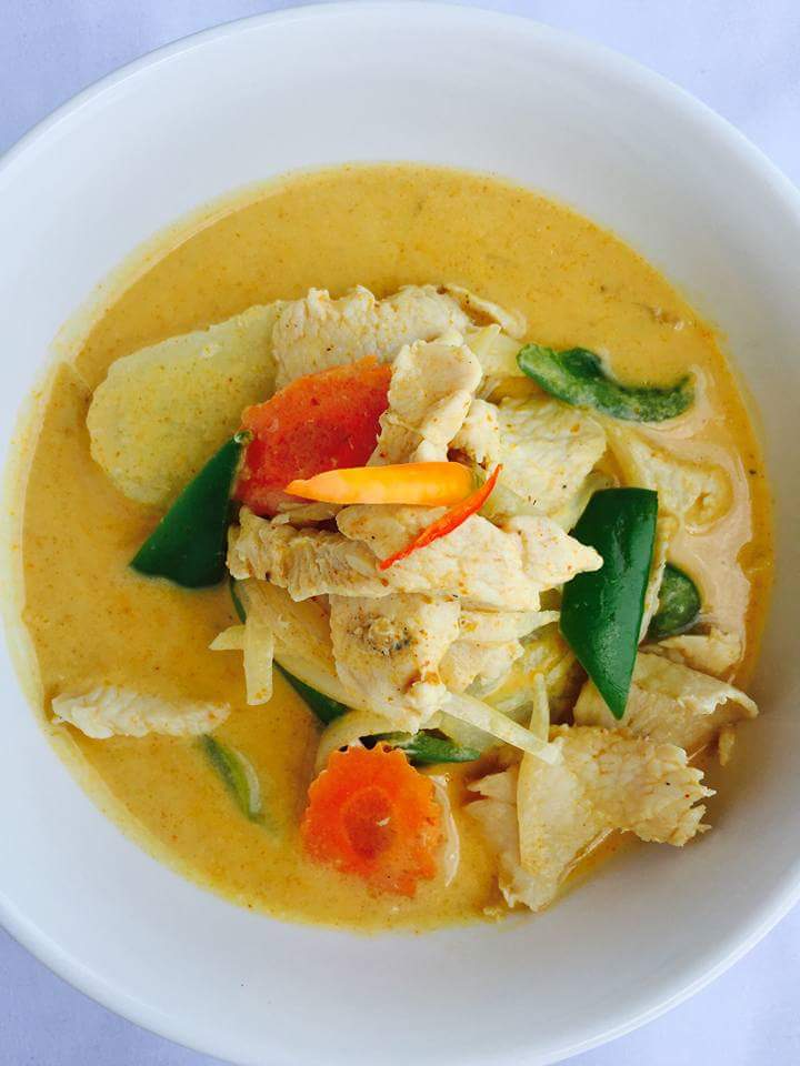 Order 63. Yellow Curry food online from Thai Silk store, Long Beach on bringmethat.com