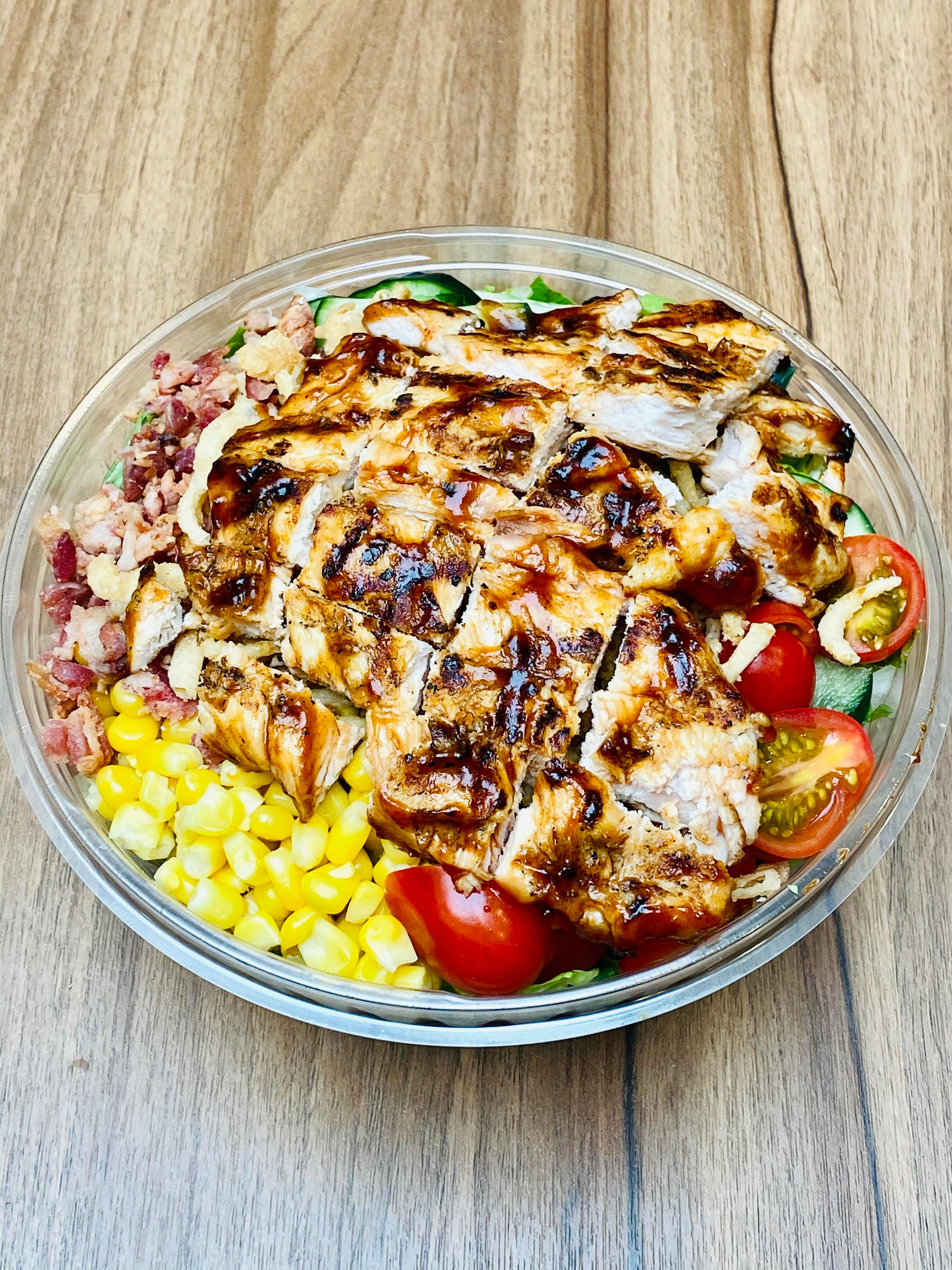 Order BBQ Chicken Salad food online from Michael Grill & Salad Bar store, Highland Park on bringmethat.com