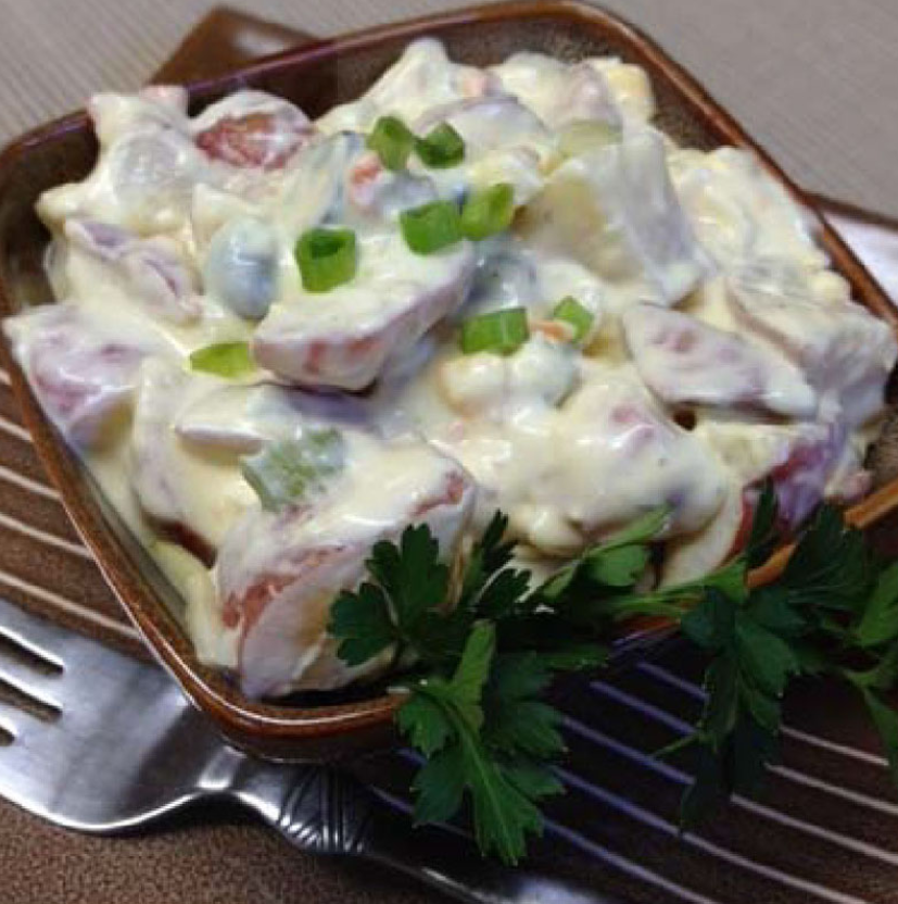 Order Smoked Fish Potato Salad food online from Dixon Seafood Shoppe store, Peoria on bringmethat.com