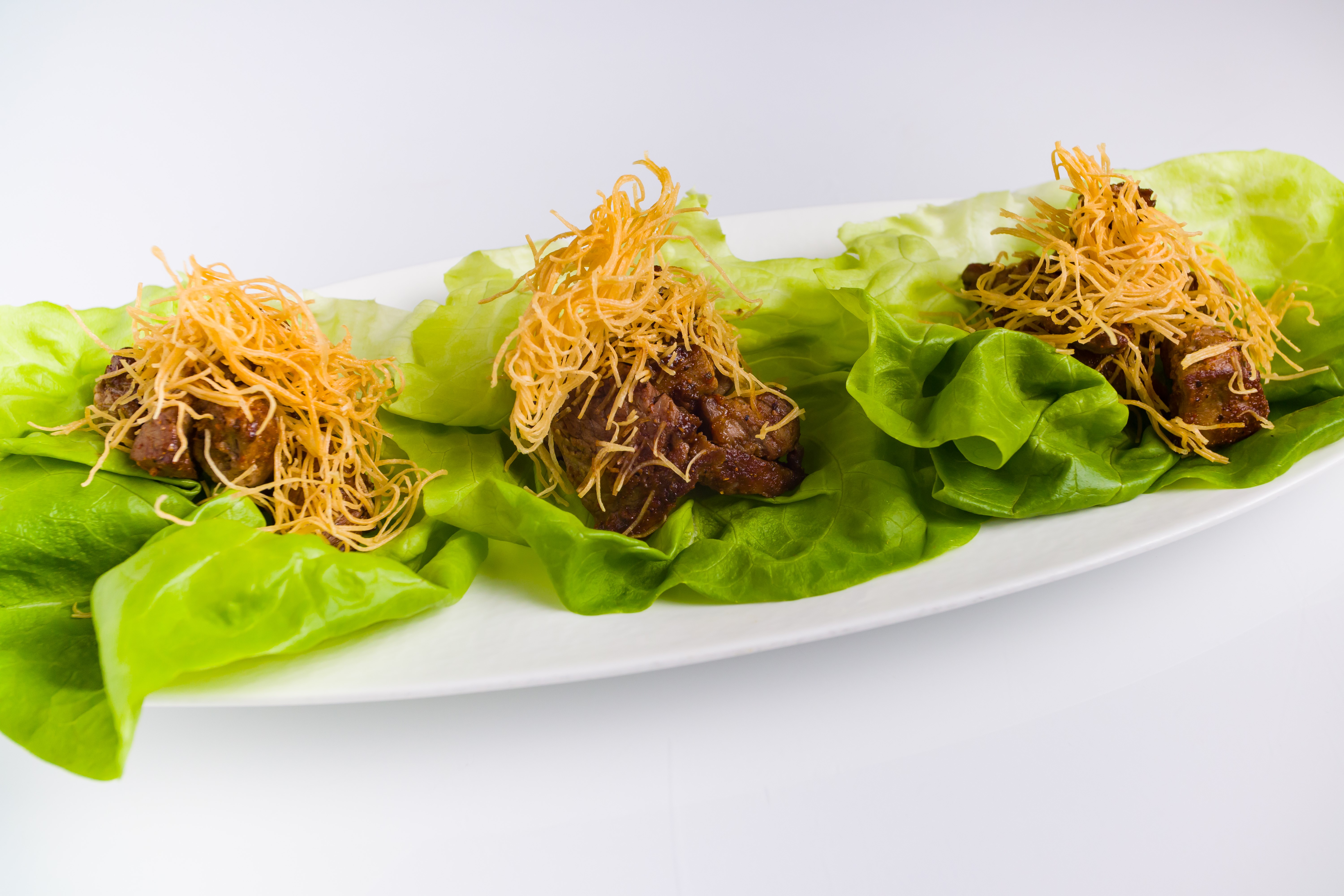 Order Filet Mignon Lettuce Cup food online from Nisen Sushi store, Commack on bringmethat.com