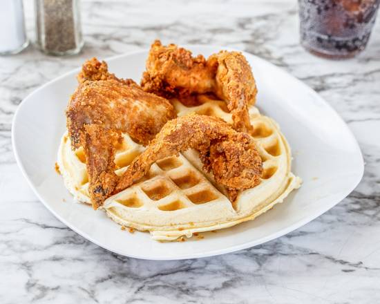 Order Chicken and Waffles food online from Vinnies Seafood store, North Charleston on bringmethat.com