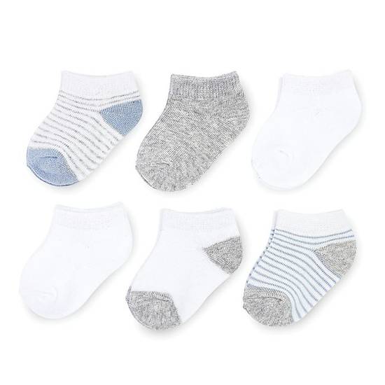 Order On The Goldbug™ Size 0-3M 6-Pack Ankle Socks in Blue food online from Bed Bath & Beyond store, Lancaster on bringmethat.com