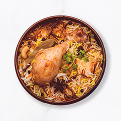 Order Hyderabadi Chicken Biryani food online from Biryani Factory store, Anaheim on bringmethat.com