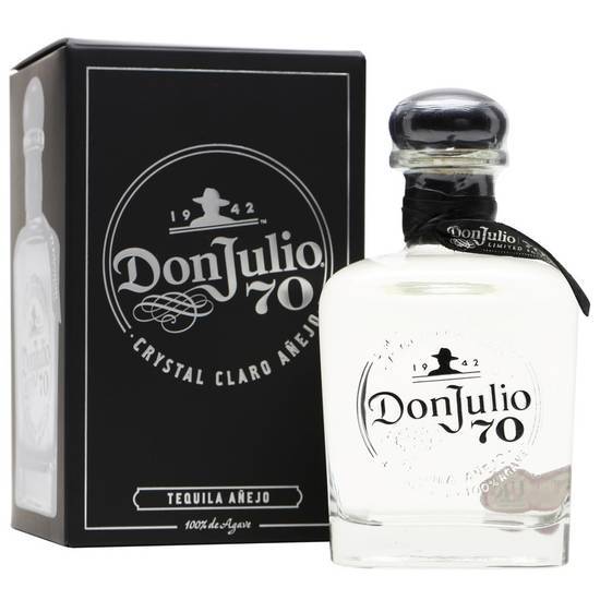 Order Don Julio 70 Anniversary, 750mL tequila (40.0% ABV) food online from Mimi Liquor store, Joliet on bringmethat.com
