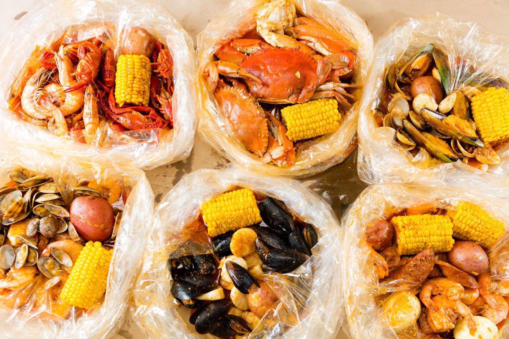 Order Create Your Own Seafood Combo food online from Laughing Crab store, West Des Moines on bringmethat.com