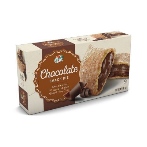 Order 7-Select Snack Pie Chocolate 4oz food online from 7-Eleven store, Las Vegas on bringmethat.com