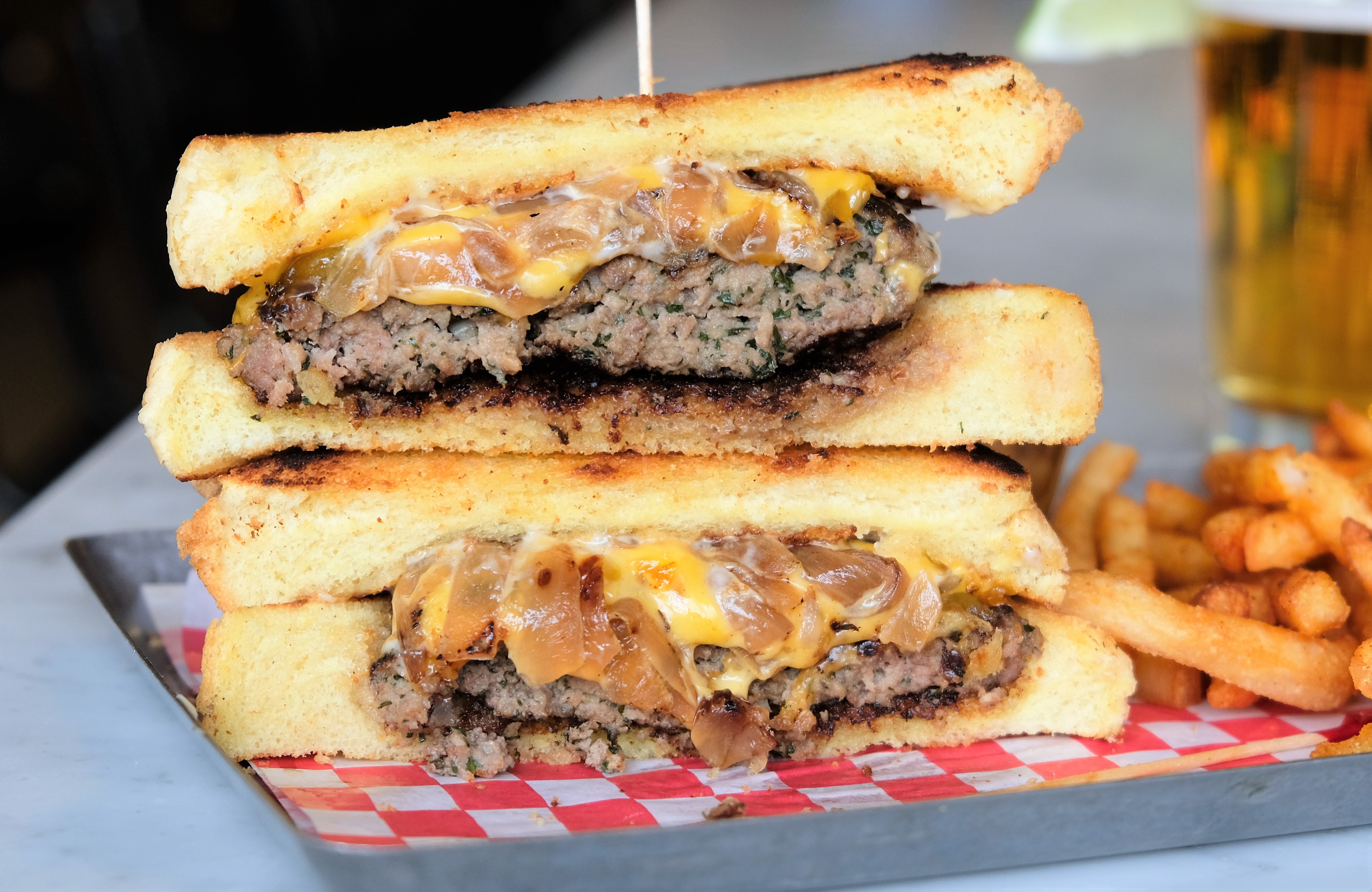 Order Patty Melt food online from The Old Plank store, Chicago on bringmethat.com