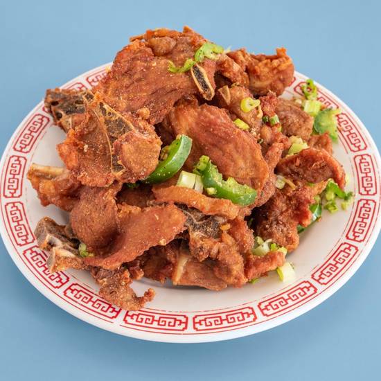 Order Spicy Salt Pork Chop food online from Panda Garden store, Long Beach on bringmethat.com