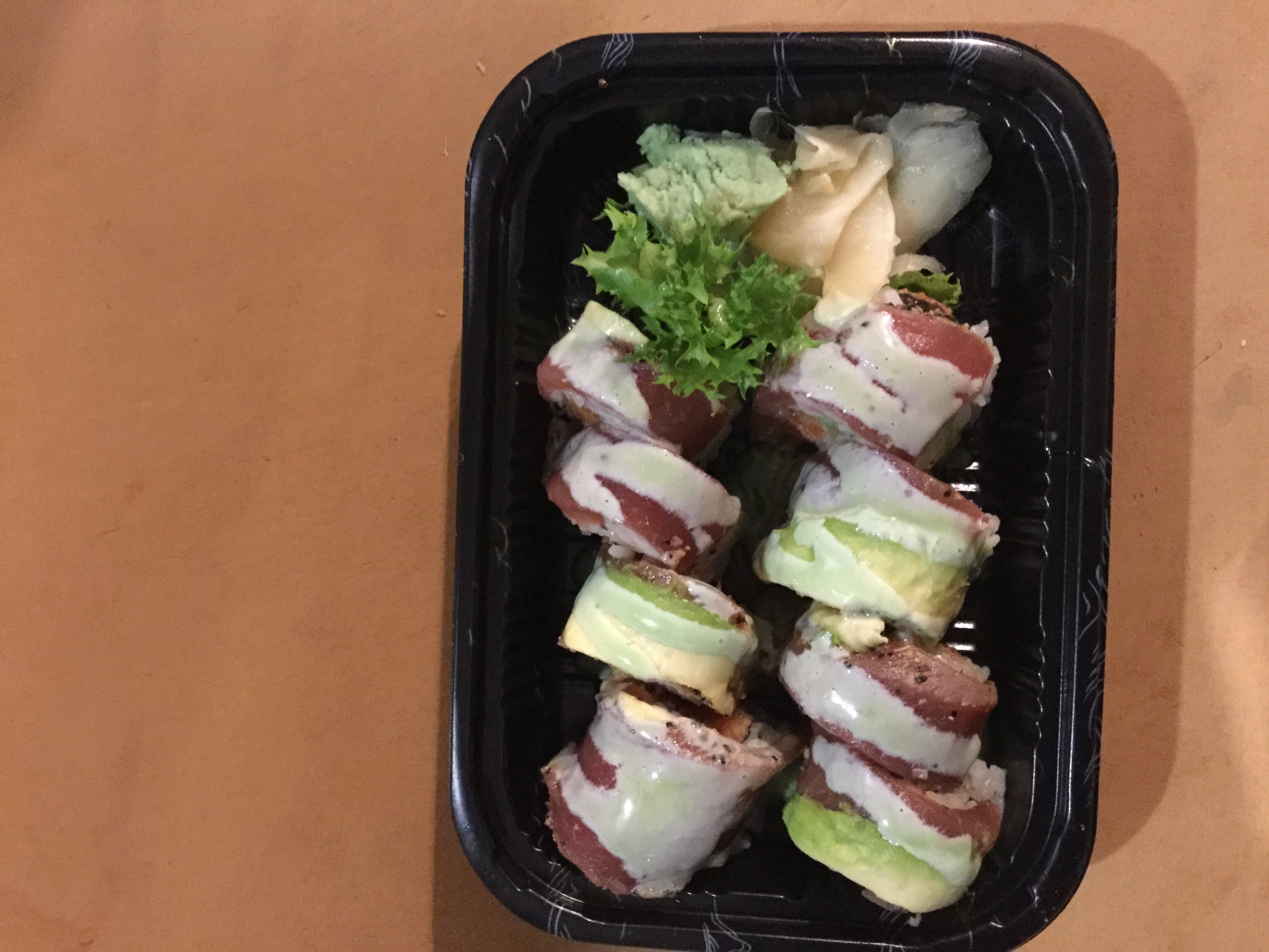 Order S20. Tuna Amazing Roll food online from Little Tokyo store, Haddonfield on bringmethat.com