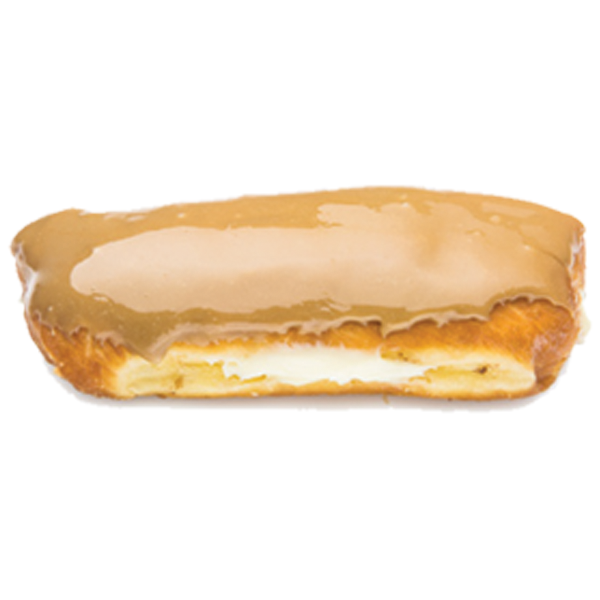 Order Maple Long John with Cream Donut food online from Randy Donuts store, Bakersfield on bringmethat.com