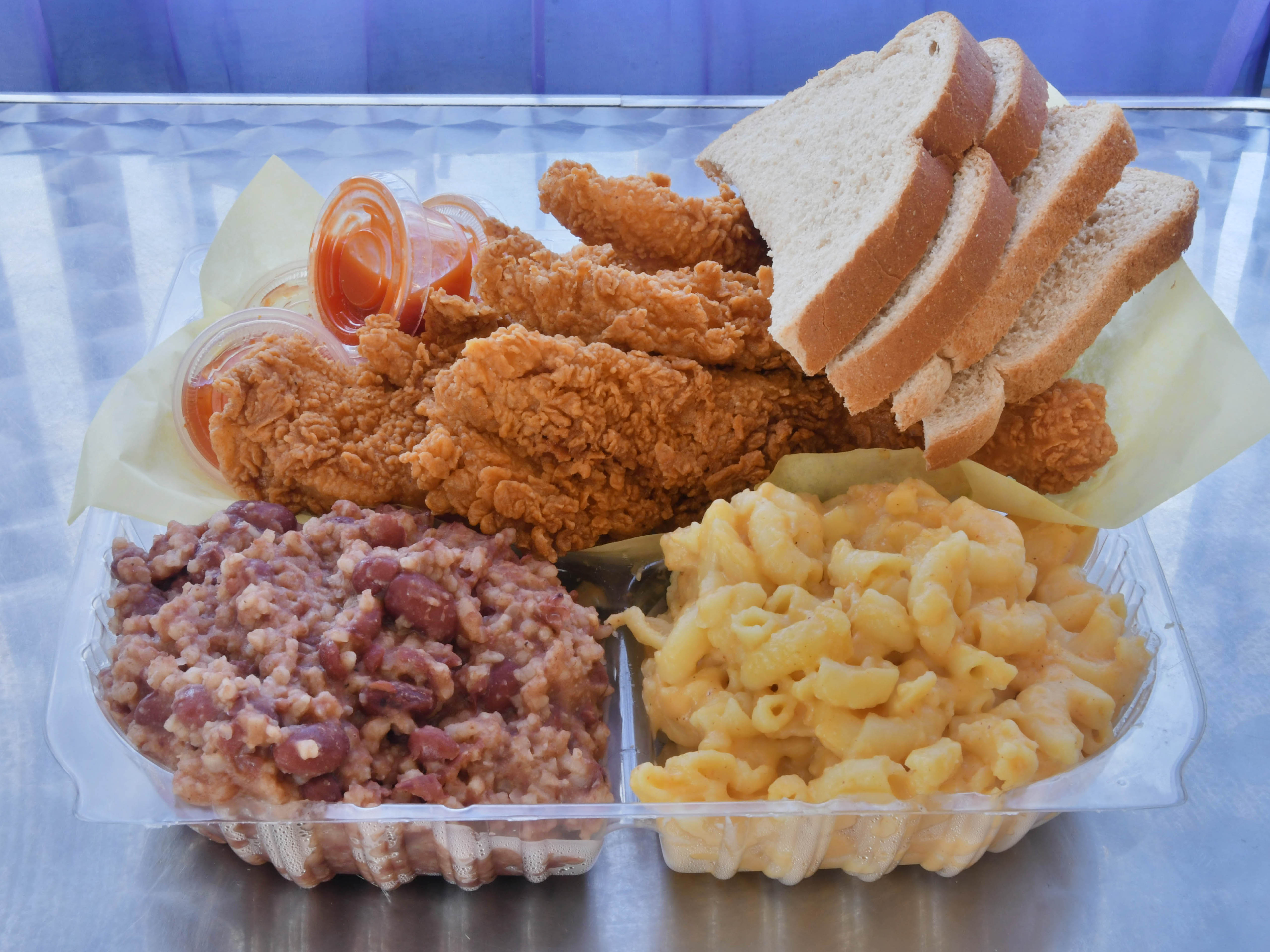 Order Chicken Strips Dinner food online from The New Snapper's Seafood Restaurant store, Richmond on bringmethat.com