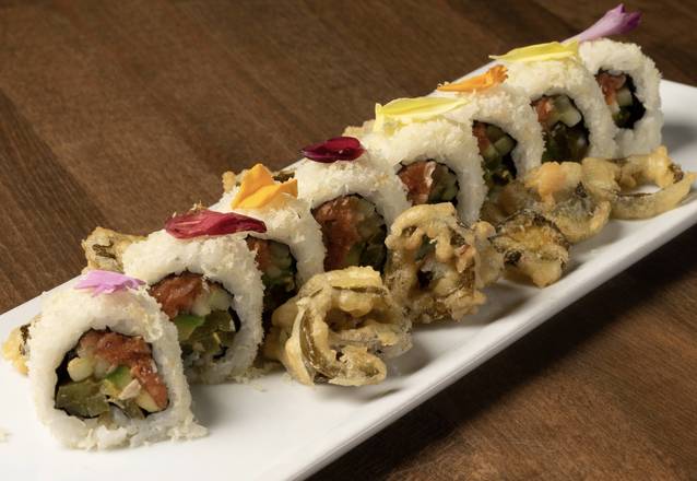 Order 911 Roll food online from Zeppin Sushi LLC store, Encino on bringmethat.com
