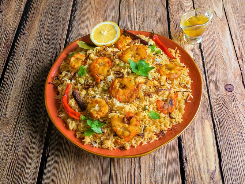 Order Shrimp Biryani food online from Sunlight Indian Cuisine store, Ceres on bringmethat.com