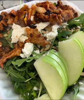 Order Apple Arugula Salad  food online from Mix Traditions store, San Francisco on bringmethat.com