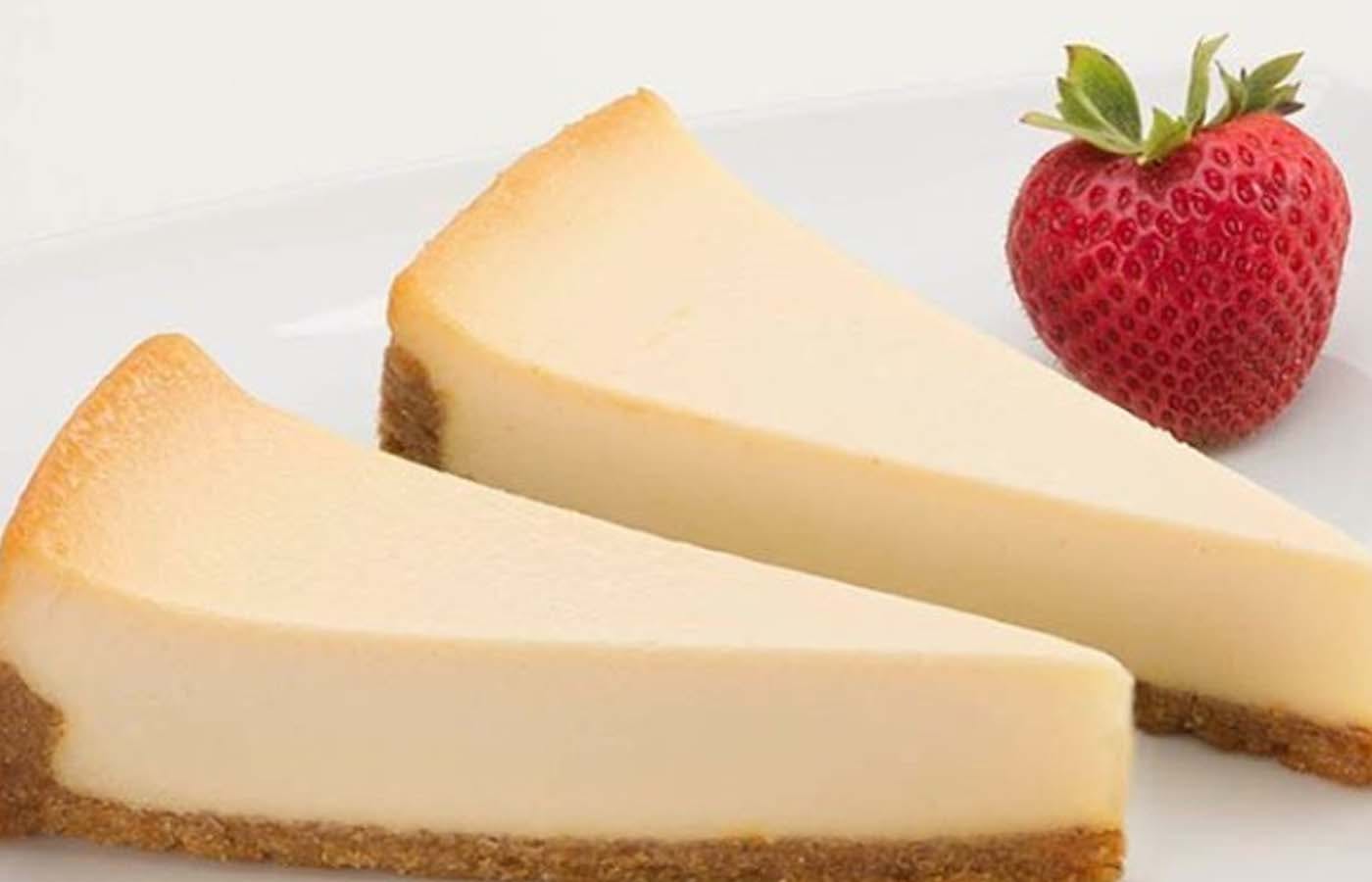 Order New York Cheesecake - Dessert food online from De Luca's Pizza store, San Diego on bringmethat.com