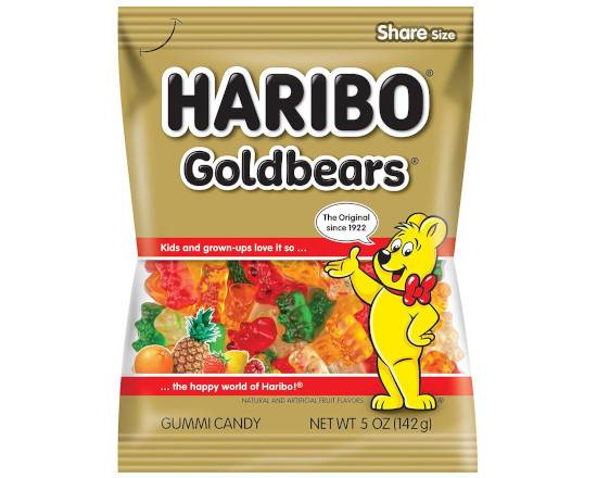 Order Haribo Goldbears Gummi Candy 5oz food online from Starway Liquor store, Bell Gardens on bringmethat.com