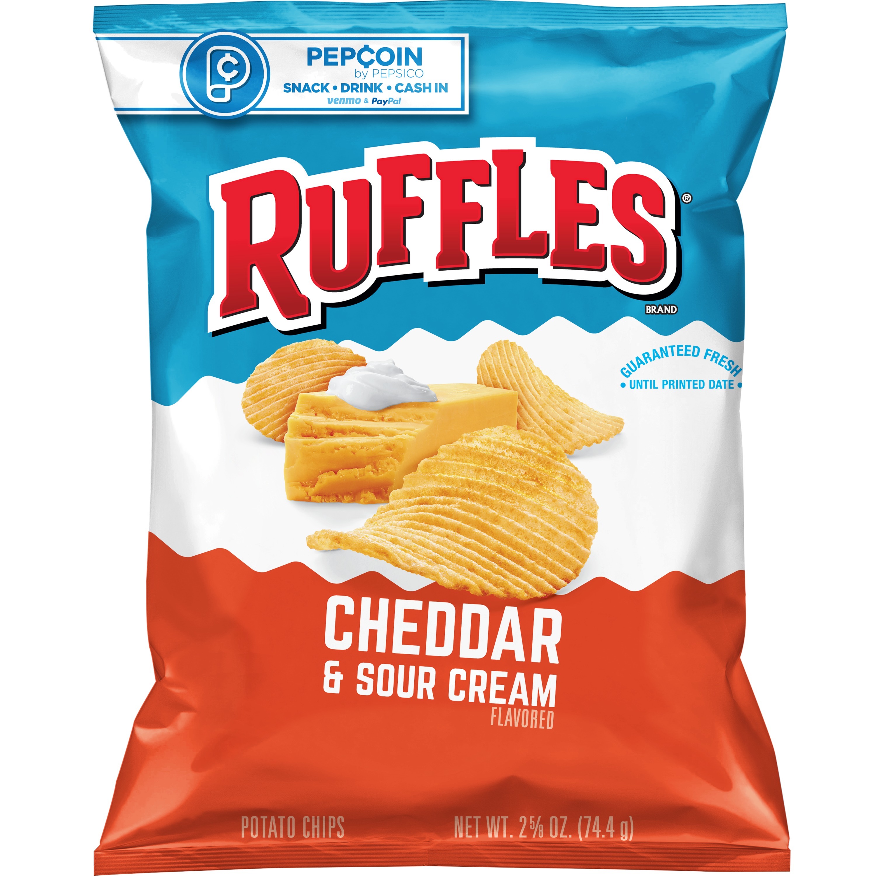 Order Ruffles Csc 2.625 oz. food online from Speedy Stop store, Buda on bringmethat.com
