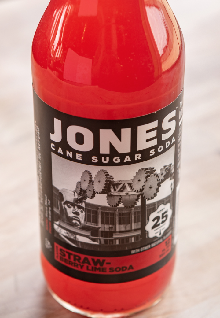 Order Jones Strawberry Lime food online from Head West Subs store, Springfield on bringmethat.com