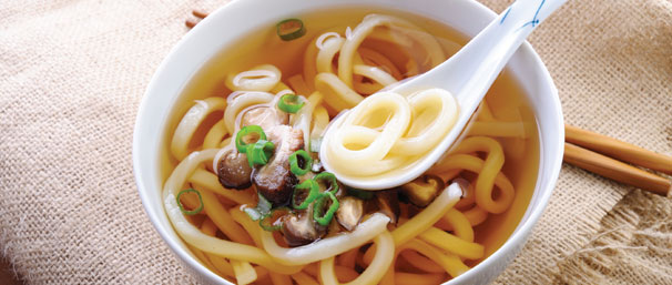 Order Chicken Udon Noodle Soup food online from Oishii Sushi Japanese store, Astoria on bringmethat.com