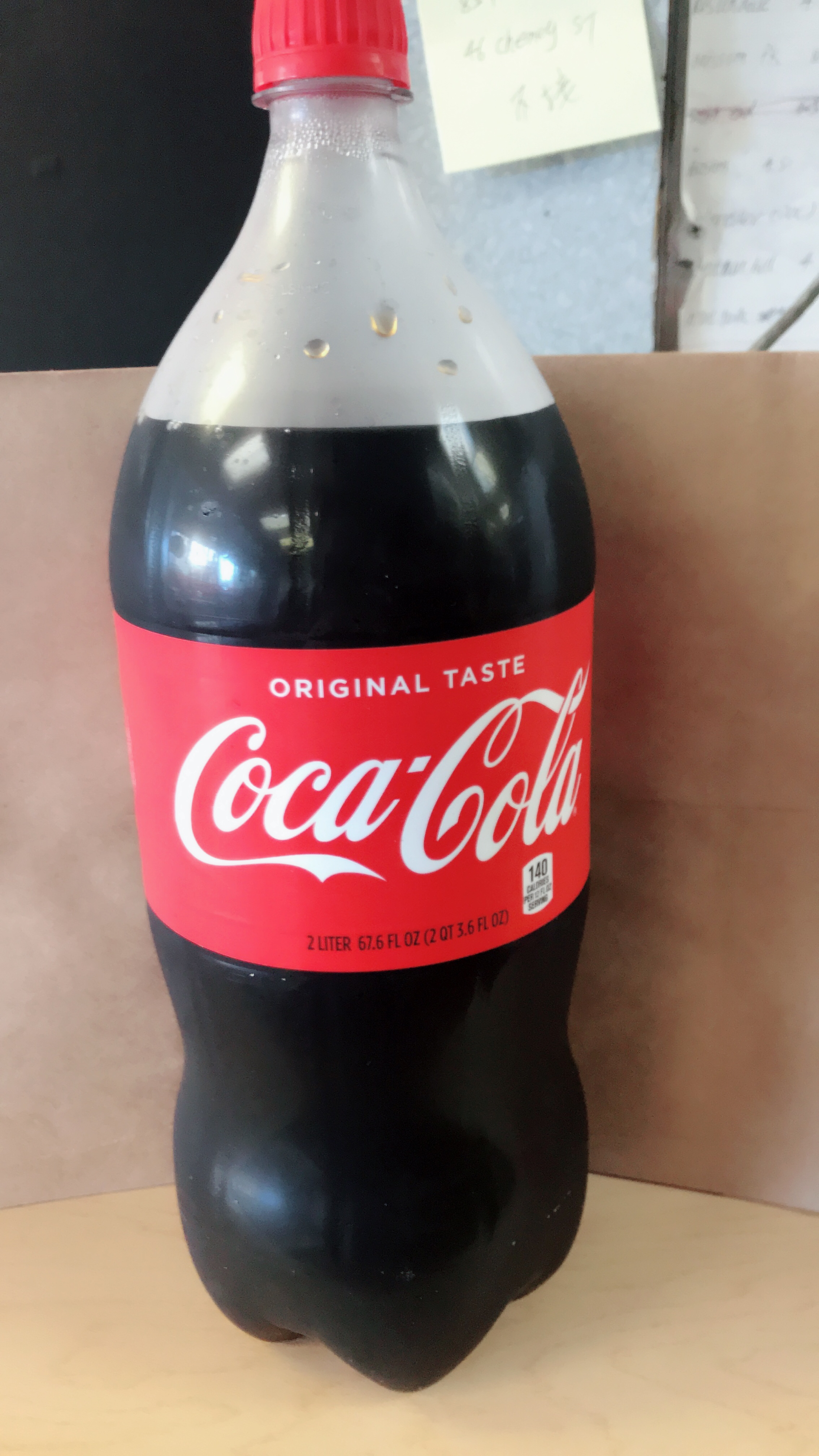 Order 2 Liter Coke food online from Food Wall Chinese Restaurant store, Jamaica Plain on bringmethat.com