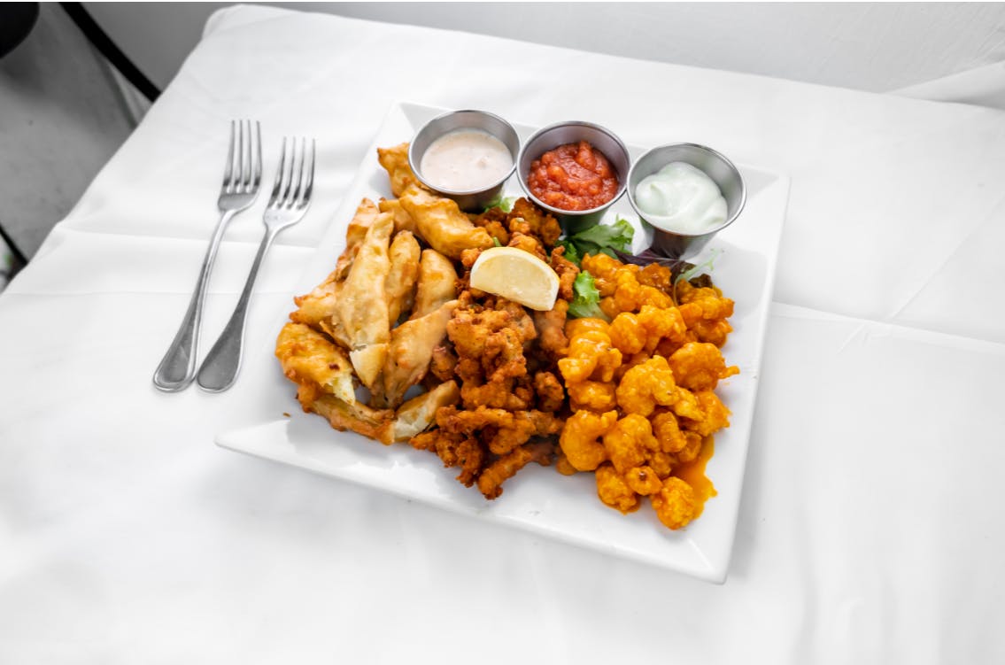 Order Combo Appetizer - Appetizer food online from Alessios Seafood Grille store, Warrington on bringmethat.com