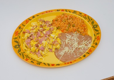 Order Eggs with Ham food online from Tony Tacos store, Normal on bringmethat.com
